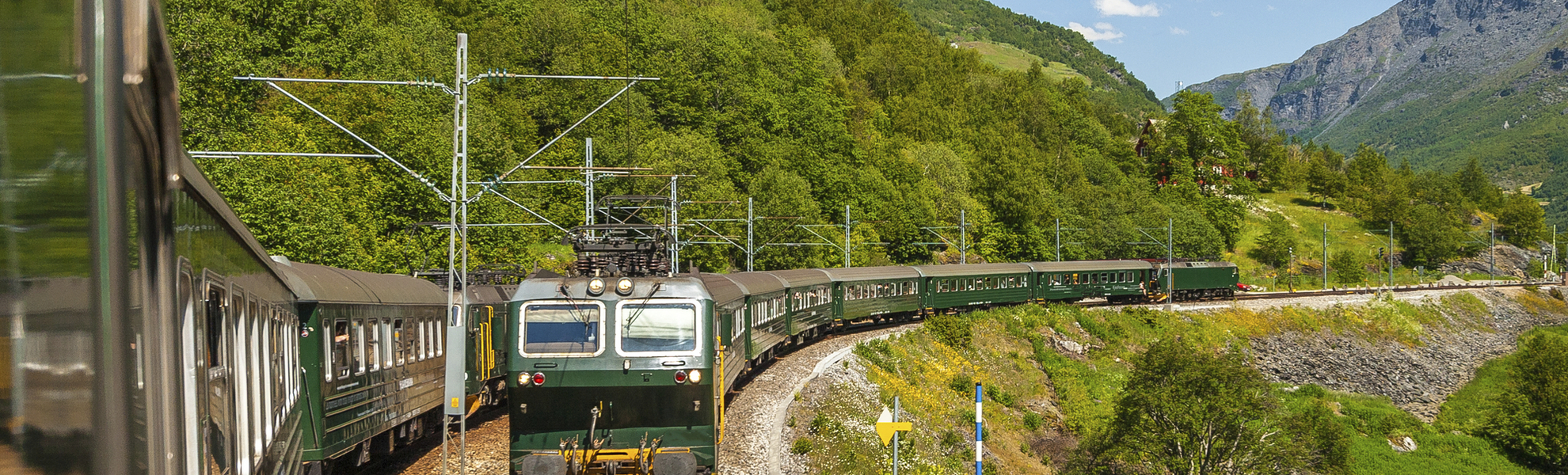 Mit der Flambahn durch die Landschaft Norwegens