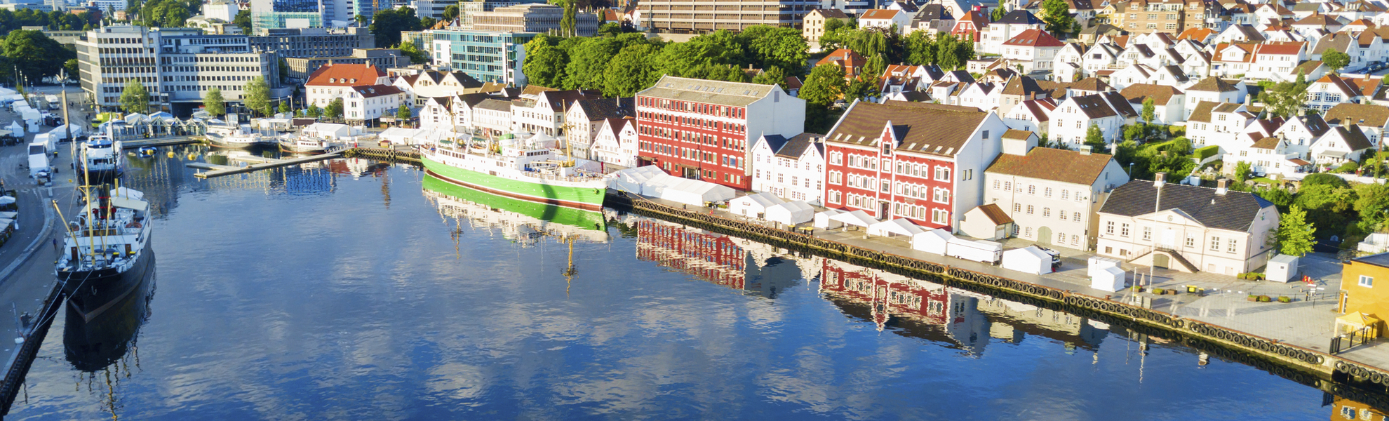 Panorama von Stavanger, Norwegen