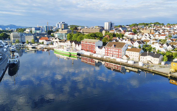 Panorama von Stavanger, Norwegen