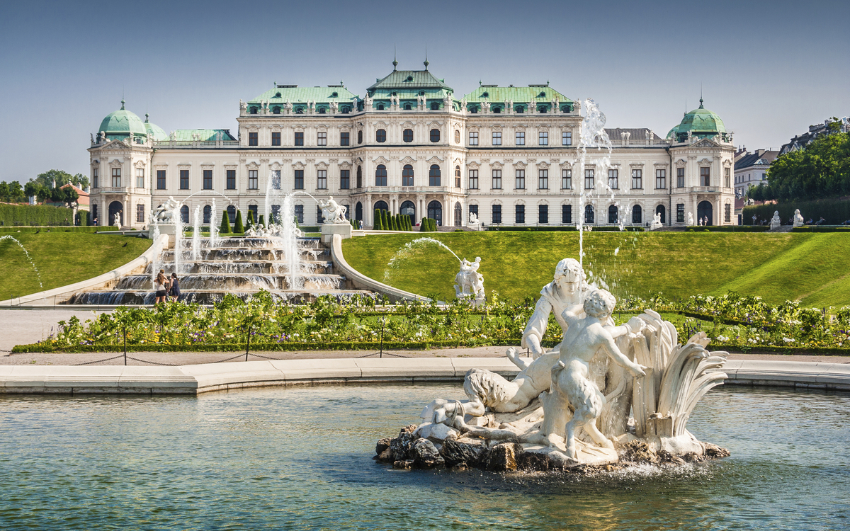 Schloss Belvedere in Wien, Österreich