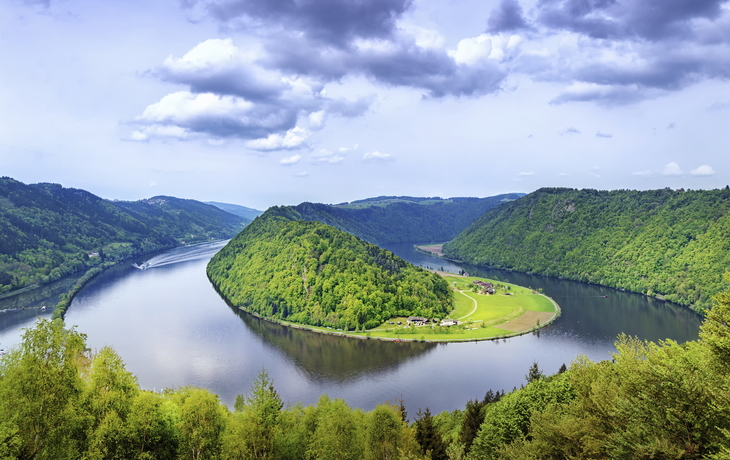 Panorama der Donauschleife, Deutschland