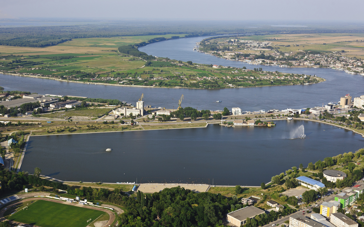 Donaudelta bei Tulcea, Rumänien