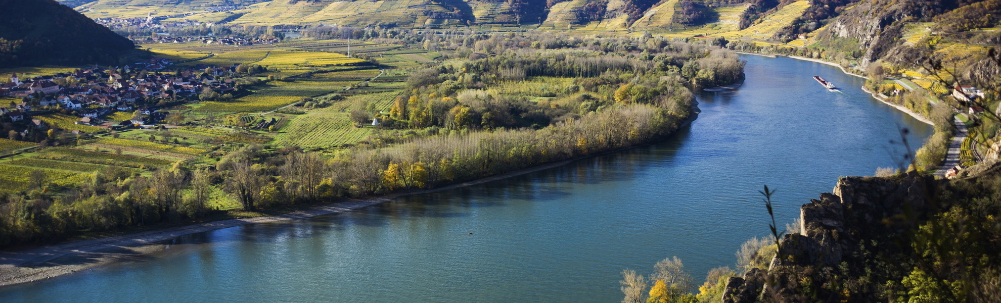 Donau durch Wachau, Deutschland