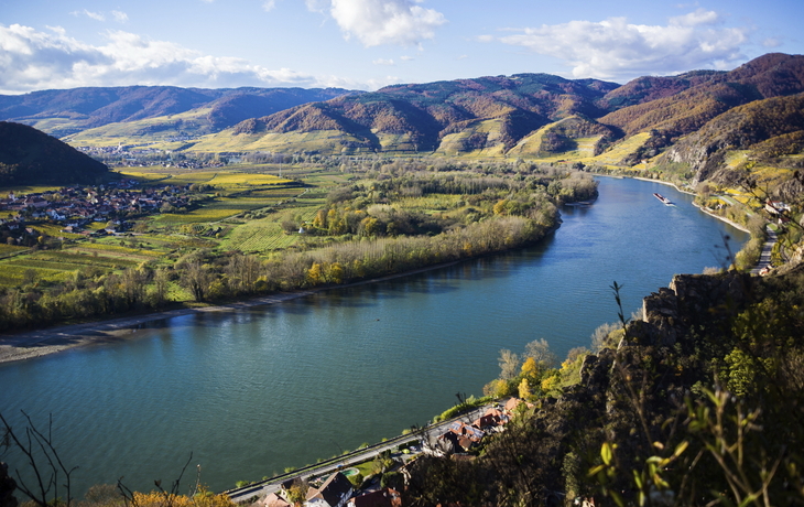 Donau durch Wachau, Deutschland
