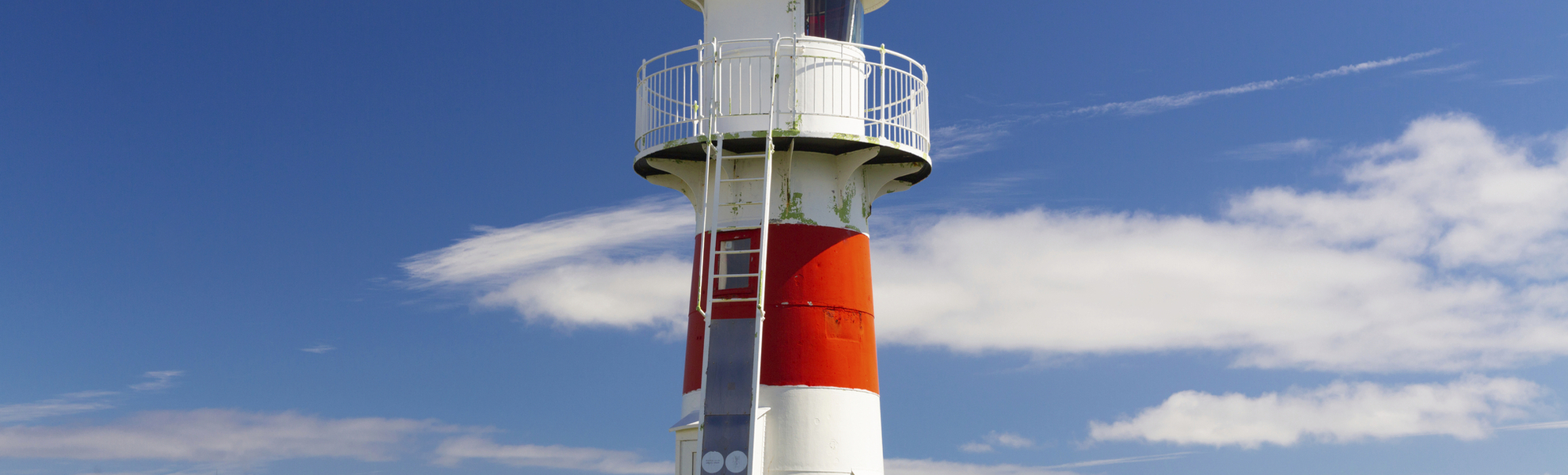 Leuchtturm in Thorshavn, Dänemark