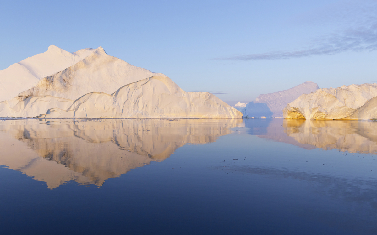 Eisberge in Grönland