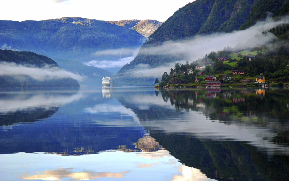 Ulvik Fjord, Norwegen