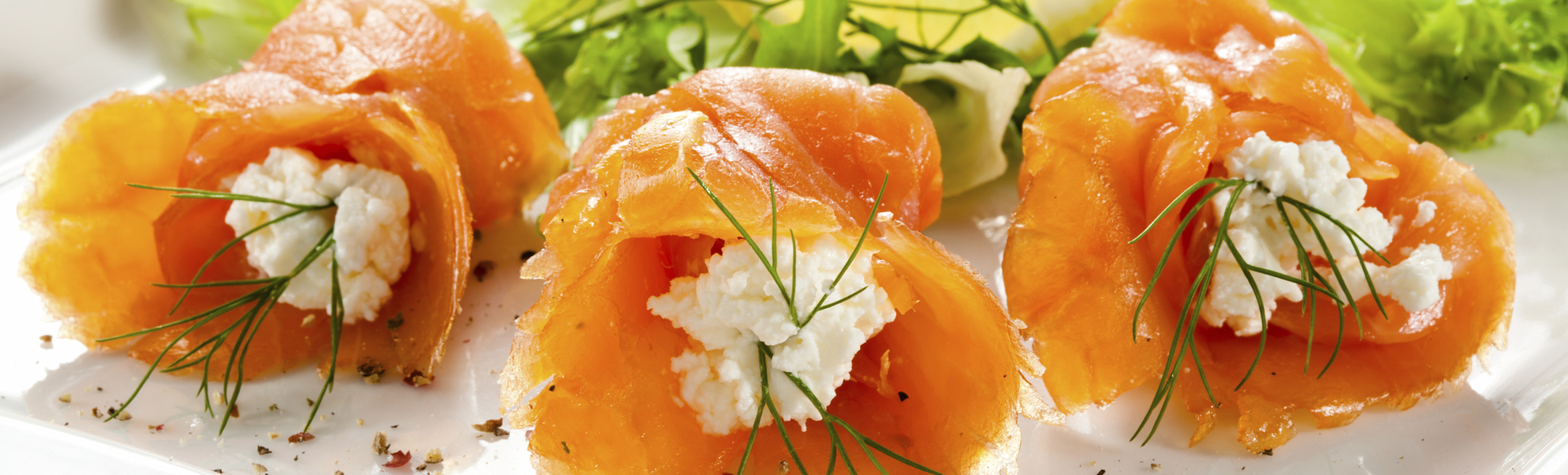 schmackhaft zubereiteter Lachs