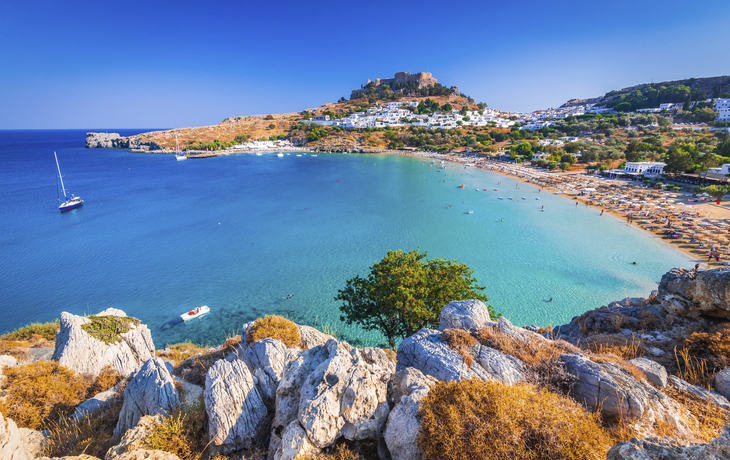 Küste von Rhodos, Griechenland