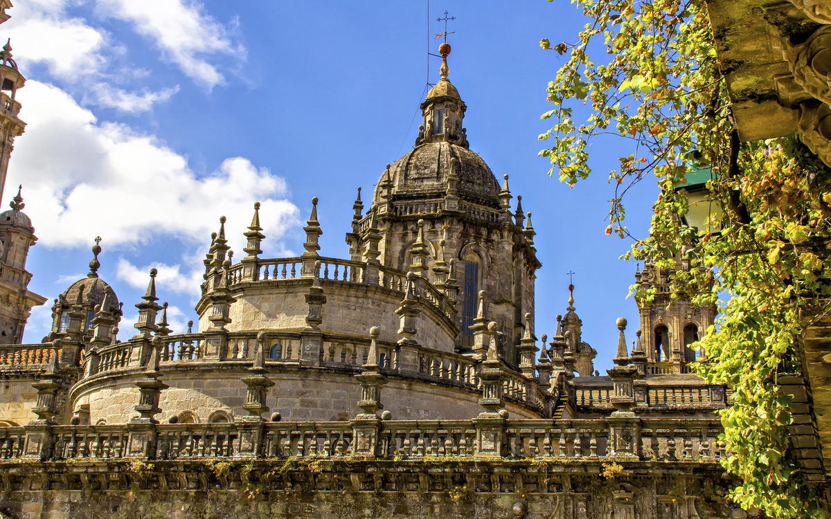 Santiago de Compostela Kathedrale, Spanien