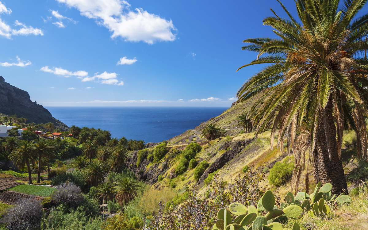 Alojera auf La Gomera, Spanien