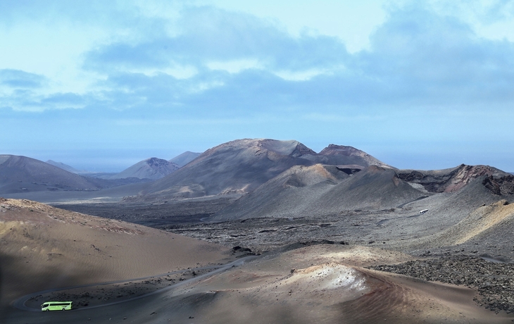 Vulkanlandschaft auf Lanzarote, Kanaren