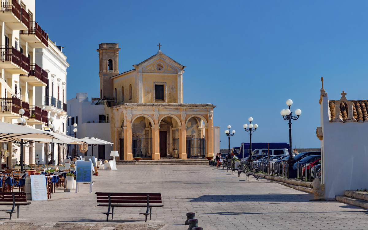 Santa Maria del Canneto Kirche in Gallipoli, Italien