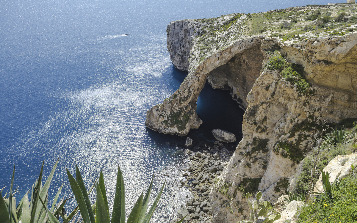 Blaue Grotte bei Zurrieq, Malta