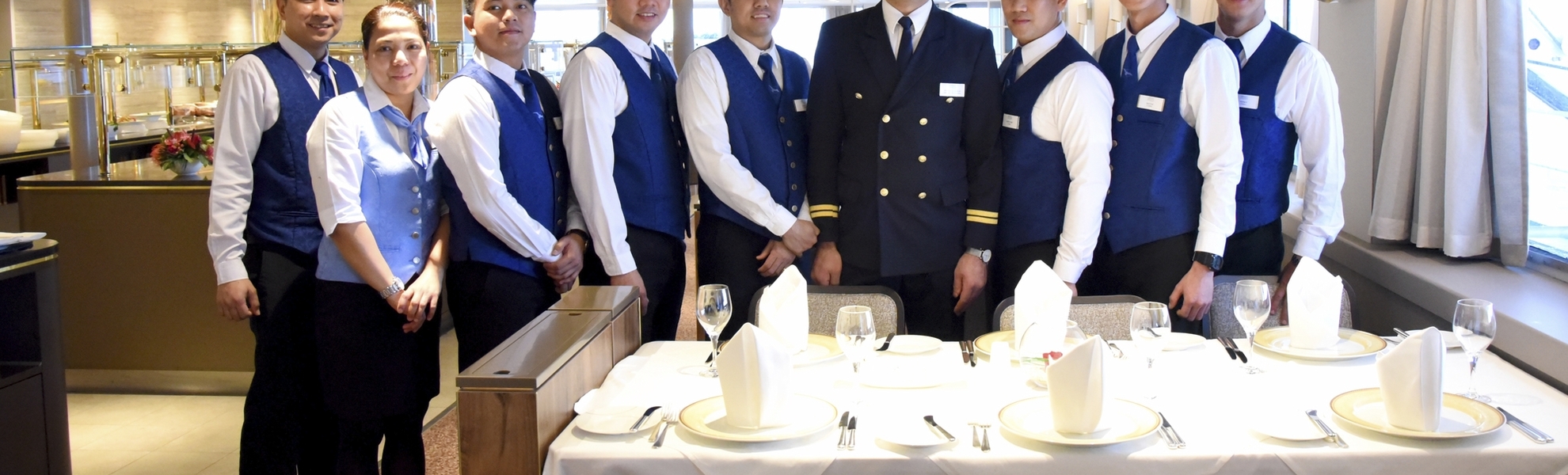 Restaurant nach der Werft, MS Amadea