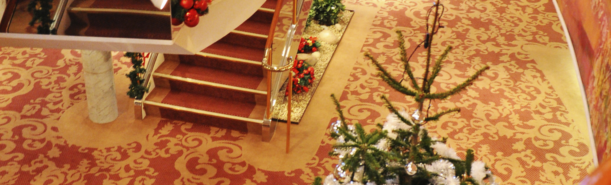 Tannenbaum auf der MS Amadea