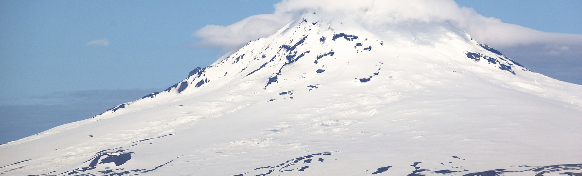 Vulkan auf der Insel Jan Mayen, Norwegen
