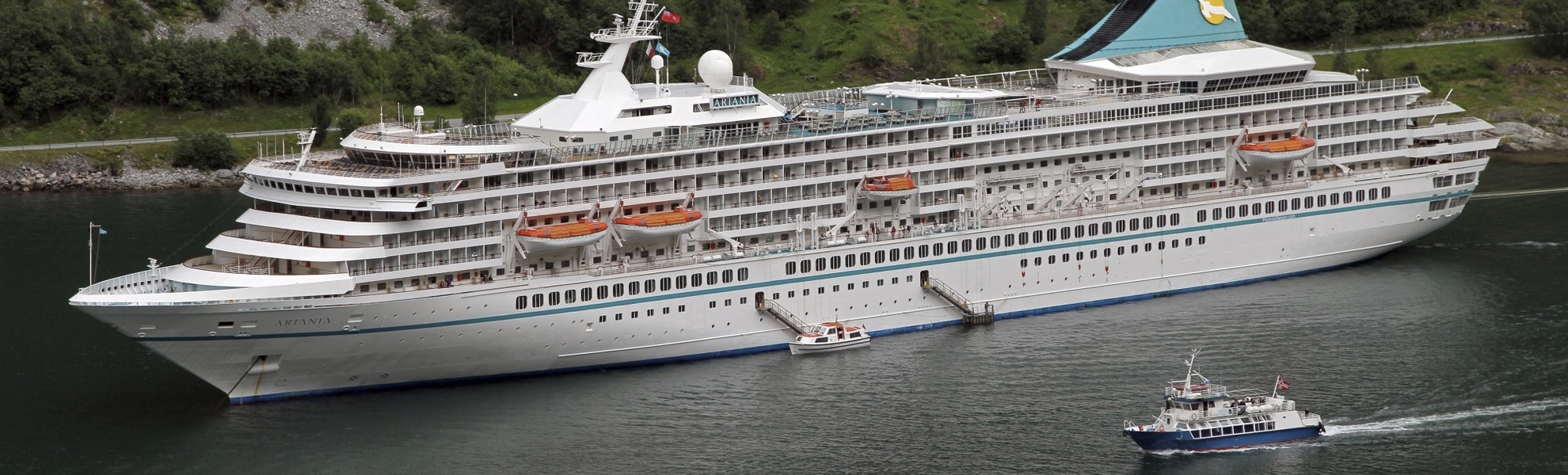 MS Artania im Geirangerfjord