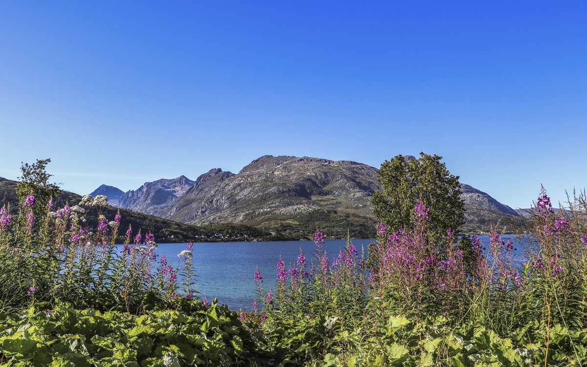 Landschaft von Tromso, Norwegen