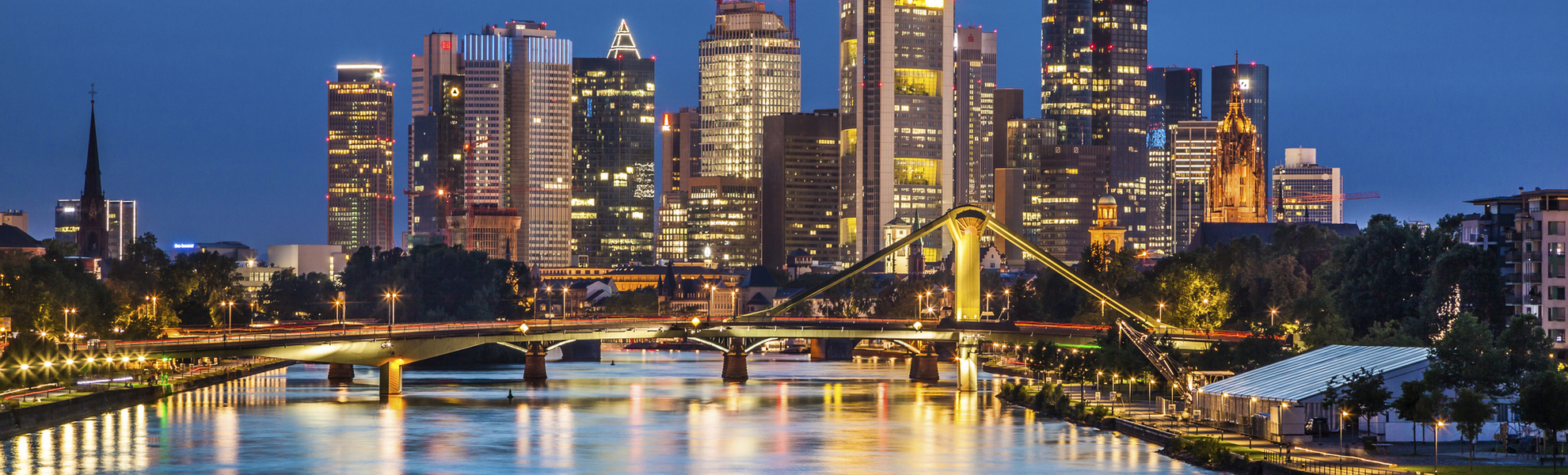 Skyline Frankfurt am Main, Deutschland