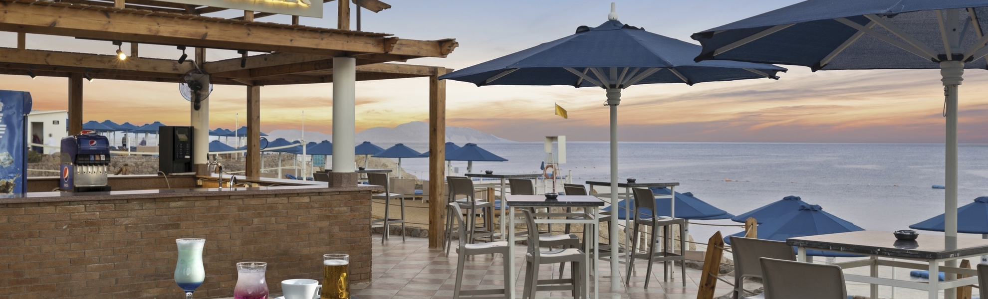 Sharm El Sheikh, Hotel Albatros Royal, Beach Bar