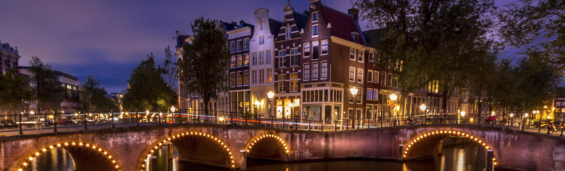 Rhein Kanal in Amsterdam, Niederlande