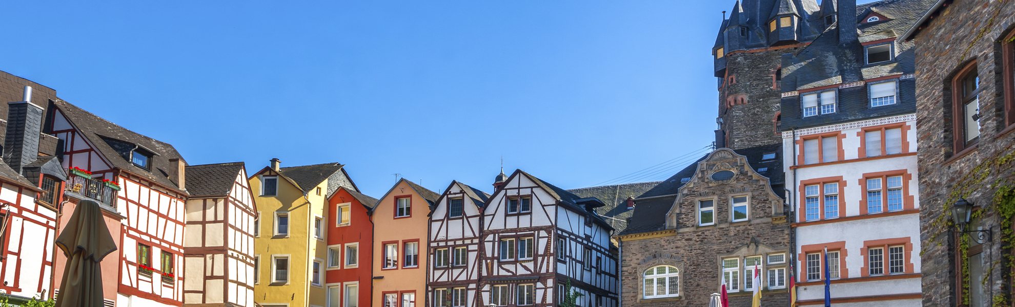 Innenstadt von Bernkastel-Kues, Deutschland
