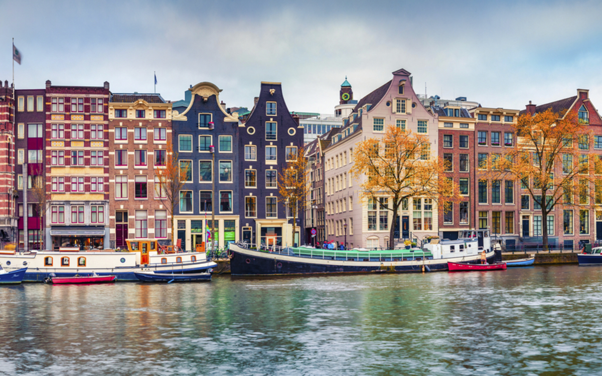 Panorama von Amsterdam, Niederlande