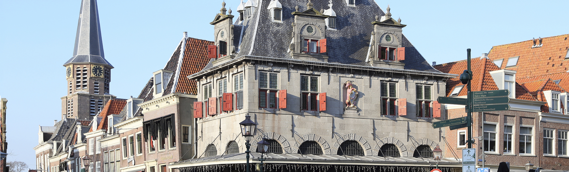 Roode Steen Platz in Hoorn, Niederlande