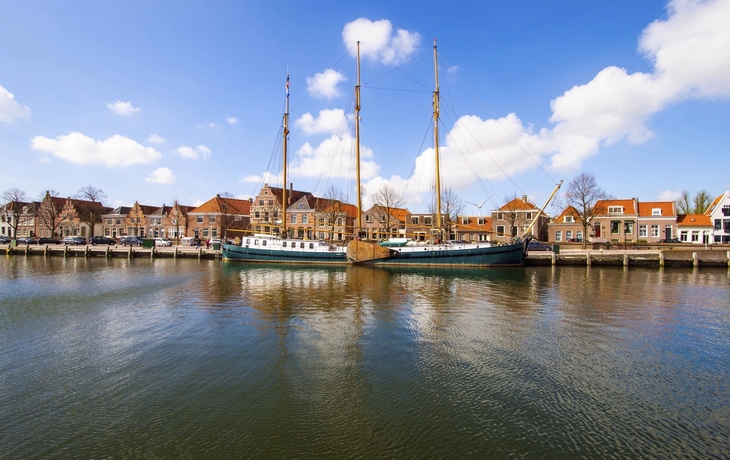 Der Hafen von Medemblick, Niederlande