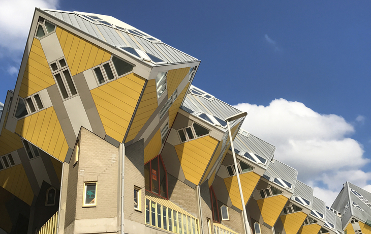 Außergewöhnliche Architektur: die Kubushäuser in Rotterdam