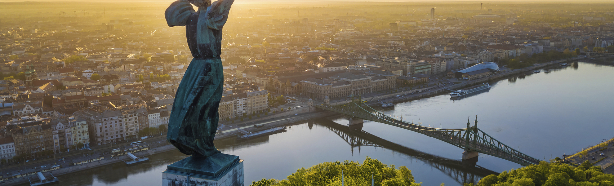 Freiheitsstatue in Budapest, Ungarn