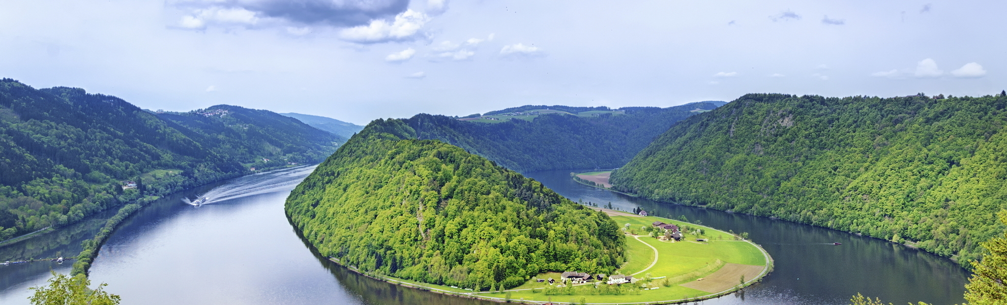 Panorama der Donauschleife, Deutschland