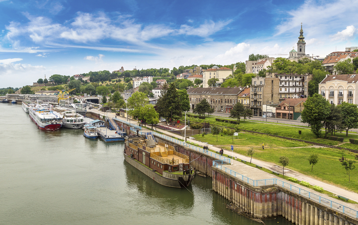 Panorama von Belgrad, Serbien