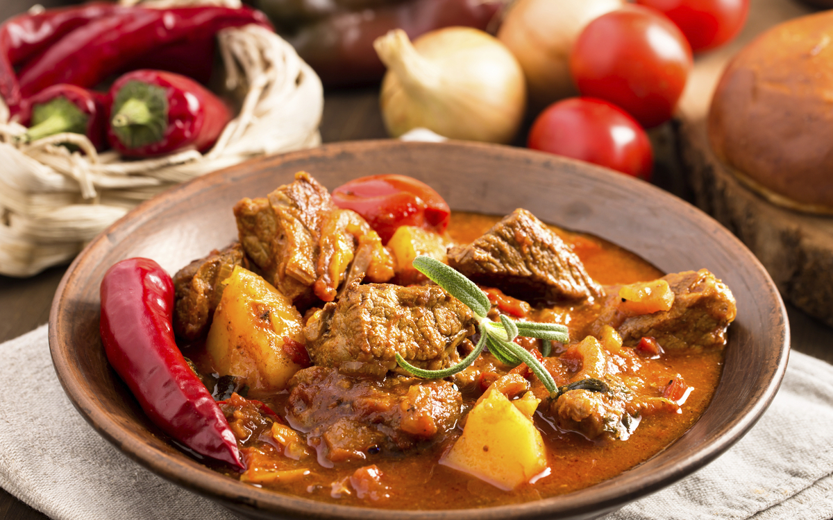 Scharfes Gulasch, Ungarn