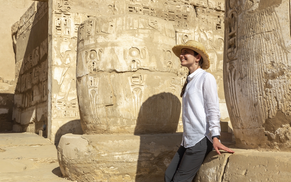 Medinet Habu Tempel im Tal der Könige