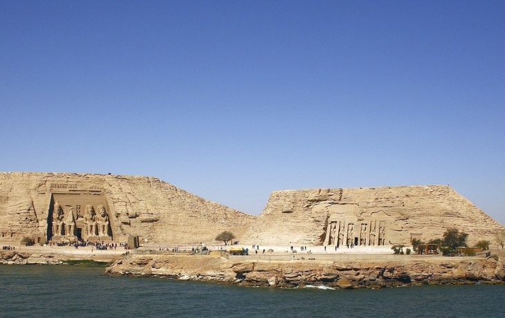 Die Tempel von Abu Simbel in Ägypten