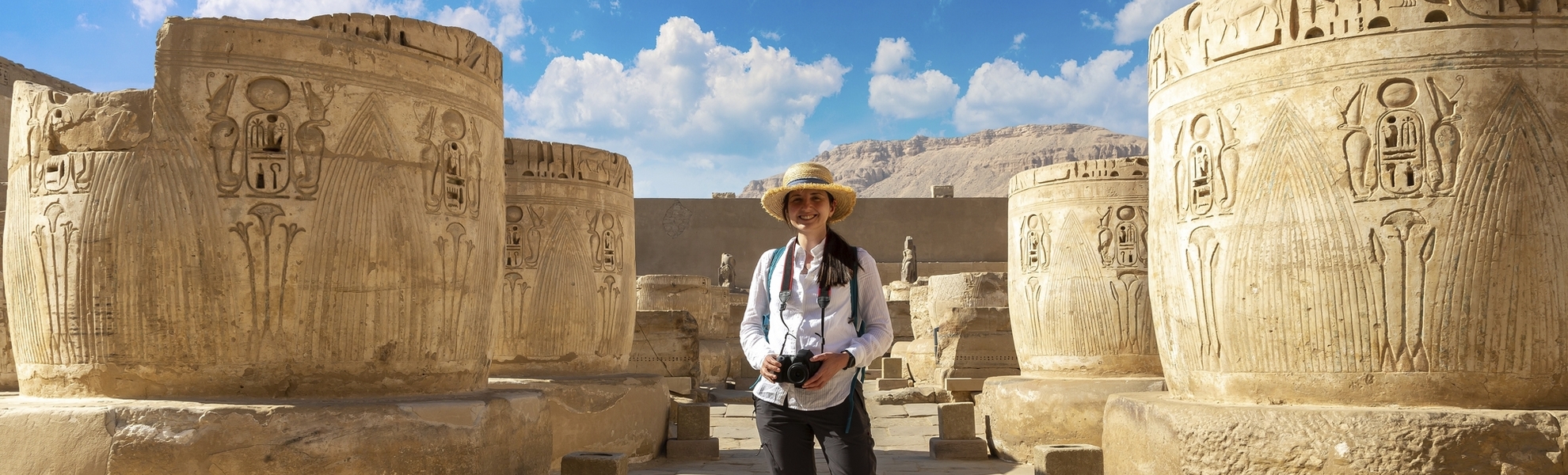 Medinet Habu Tempel im Tal der Könige
