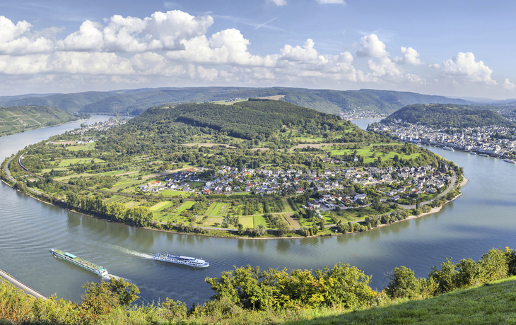 Rheinschleife bei Boppard, Deutschland