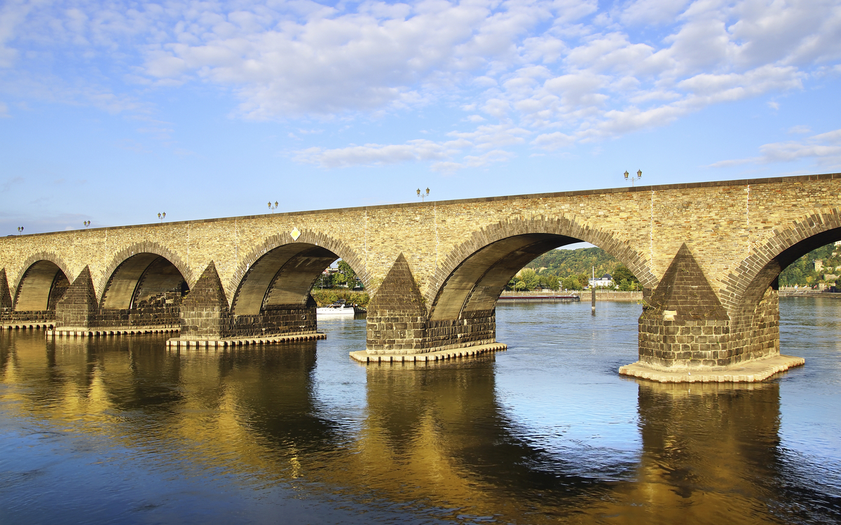 Balduinbrücke über die Mosel, Deutschland