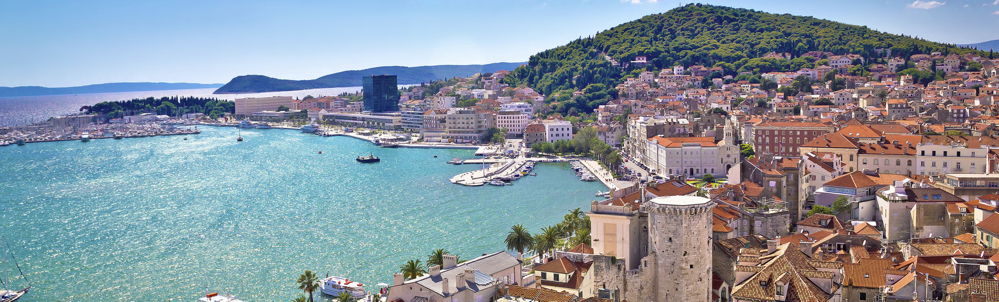 Bucht vor Split, Kroatien