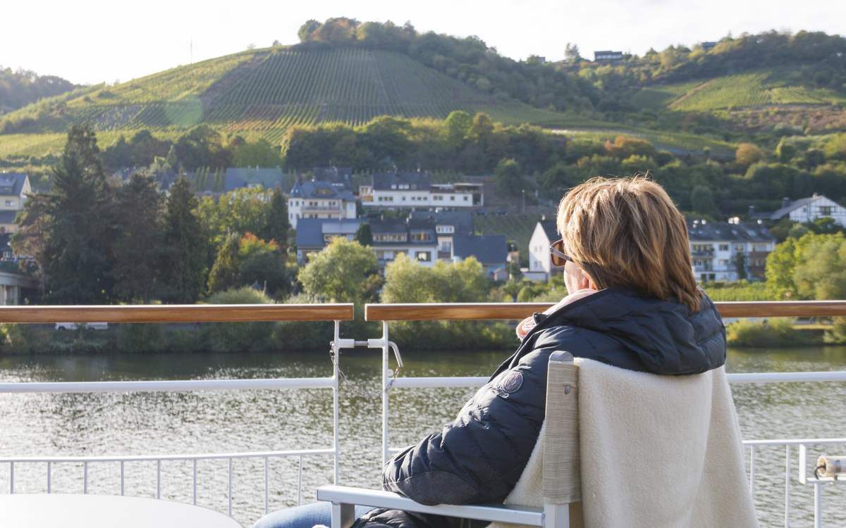 Sonnendeck auf der MS Sonata