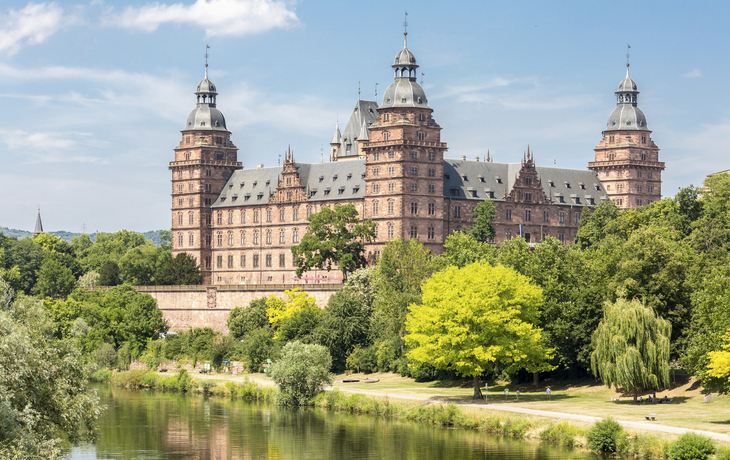 Die Johannesburg in Aschaffenburg, Deutschland