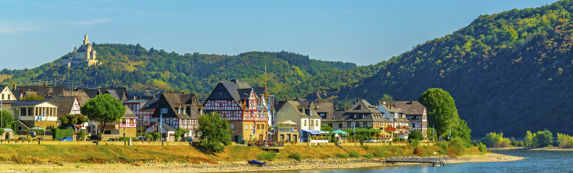Stadt Marksburg, Deutschland