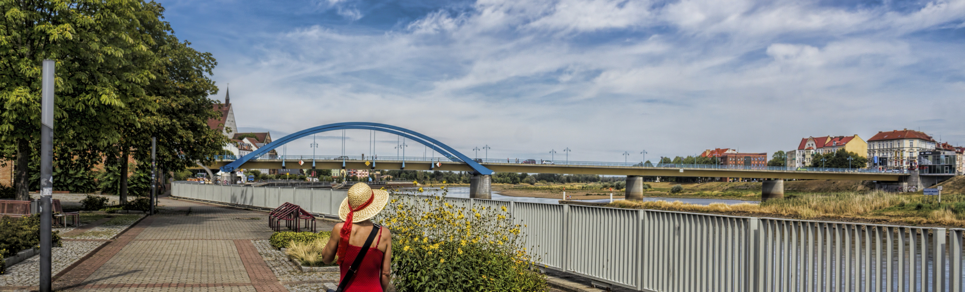 Promenade in Frankfurt am Main