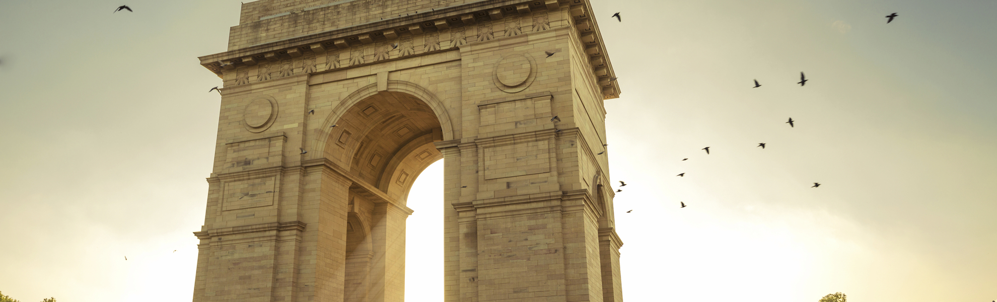 Triumphbogen -Gate of India- in Neu-Delhi, Indien