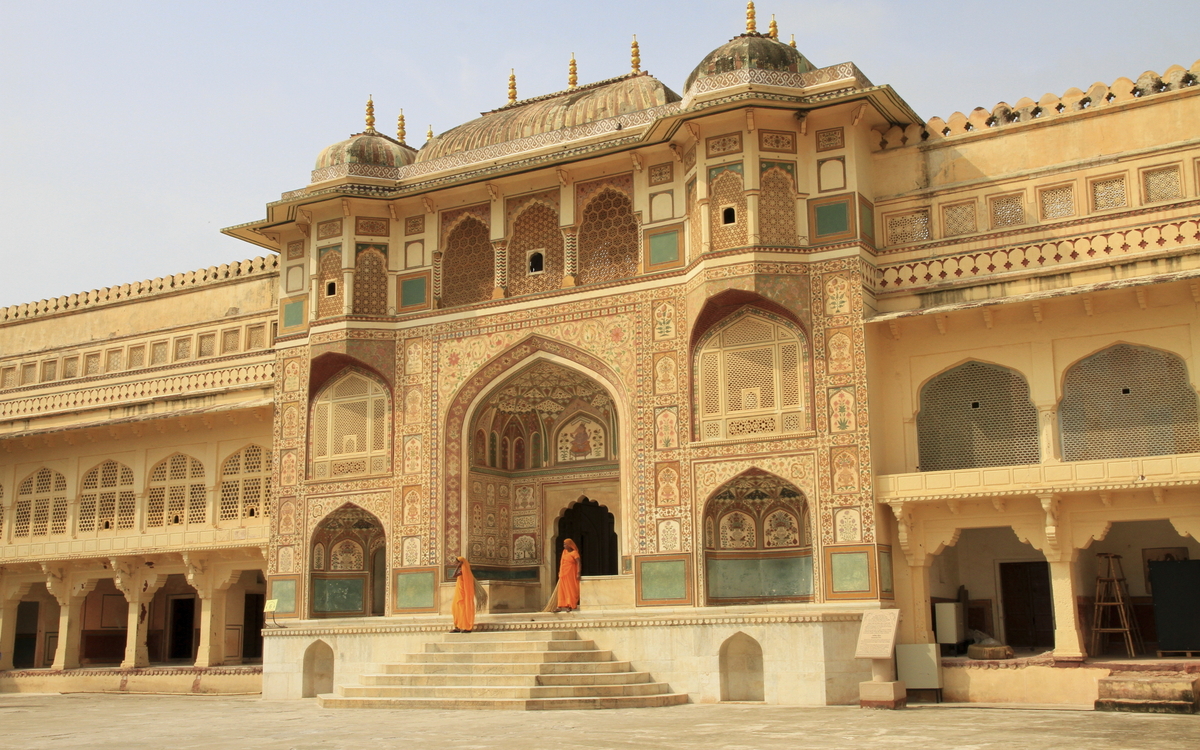 Ganesh Pol in Amber Fort, Indien