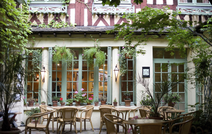 Gaststätte in Rouen, Frankreich