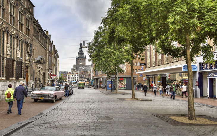 Straße in Nijmegen, Niederlande