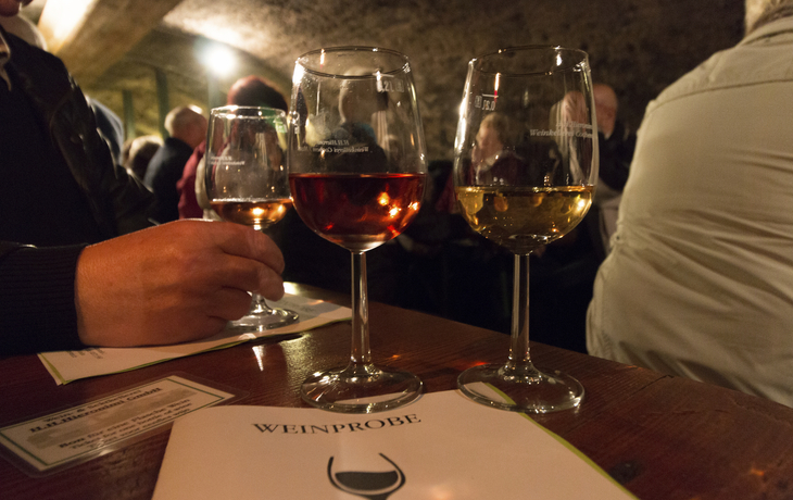 Weinkeller in Rüdesheim, Deutschland